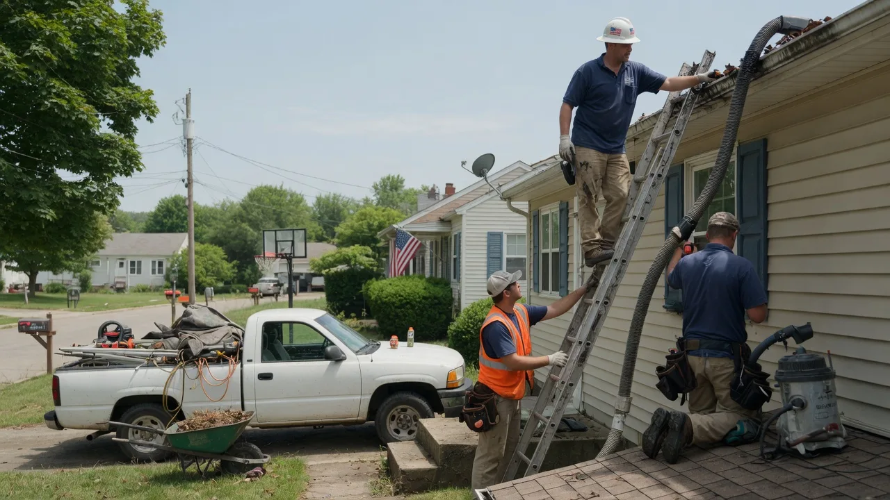 Gutter Installation in Wolcottville, IN near me